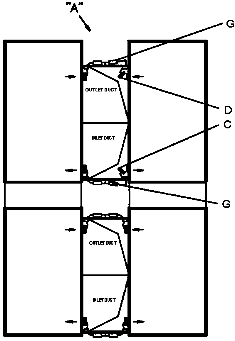 Flue gas purifying system