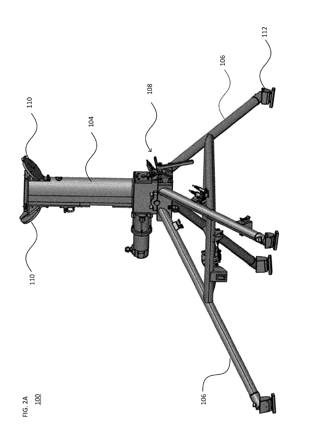 Releasable zero backlash passive locking mechanism for a vehicle mounted rotary camera mast