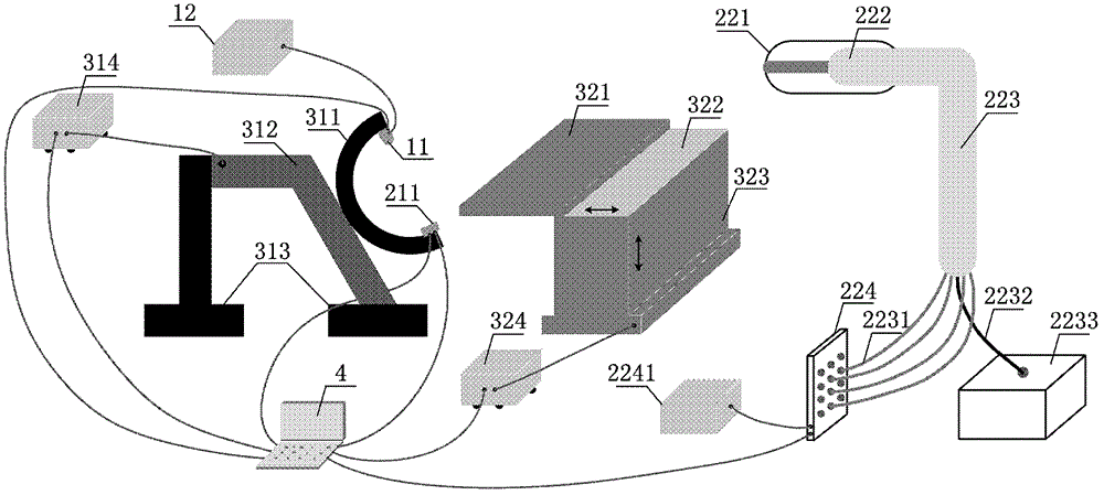 Endoscopic x-ray luminescence tomography device and method