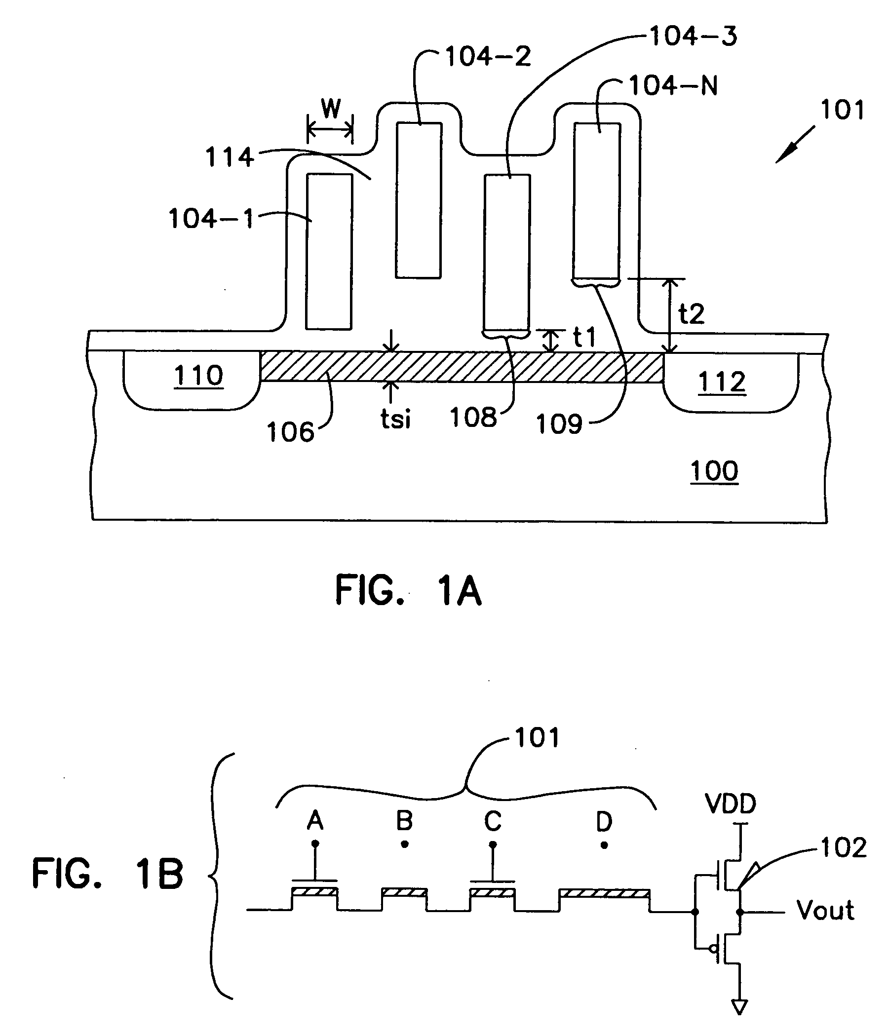 Method for forming programmable logic arrays using vertical gate transistors