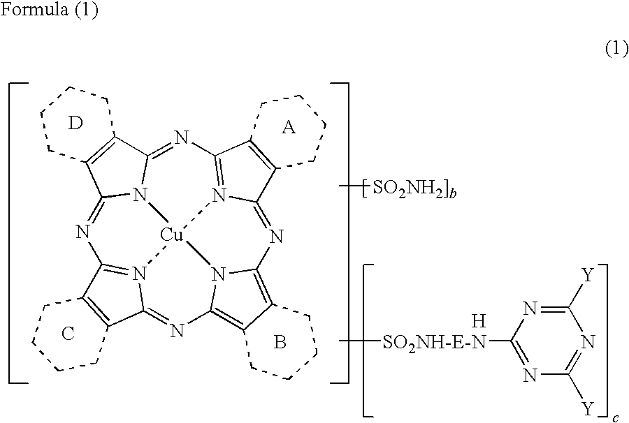 Novel porphyrazine coloring matter, ink, ink set, and colored product