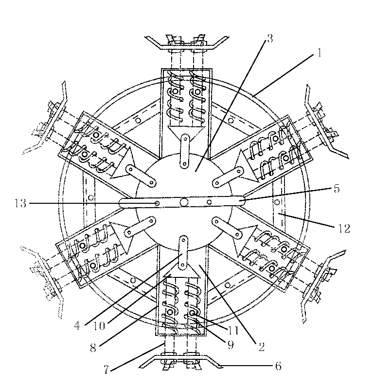 Automobile anti-skidding wheel plate