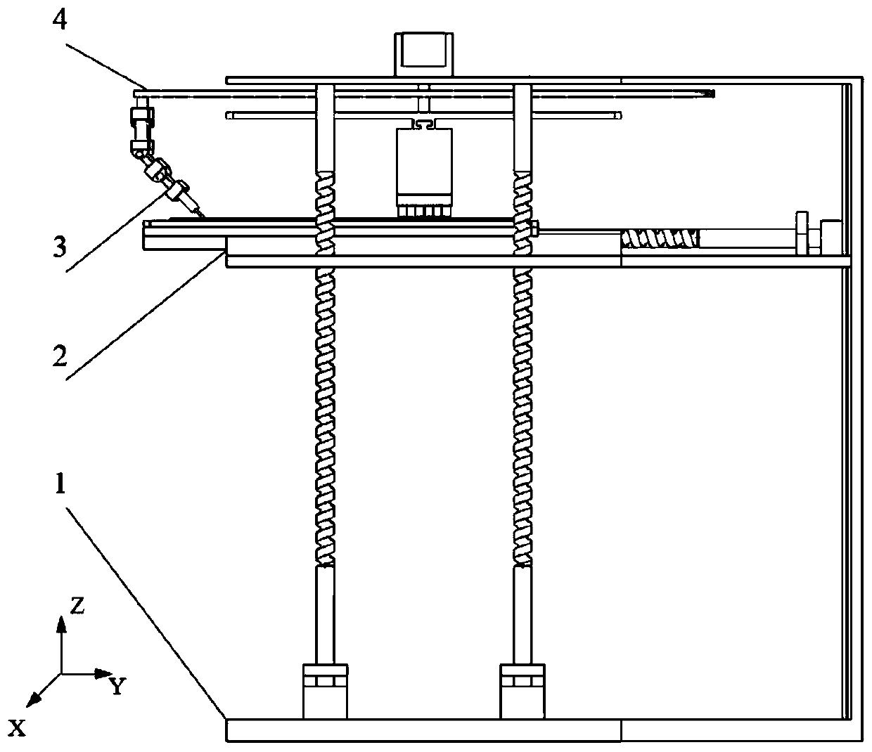 A 3D printing device and method with external edge patrol function