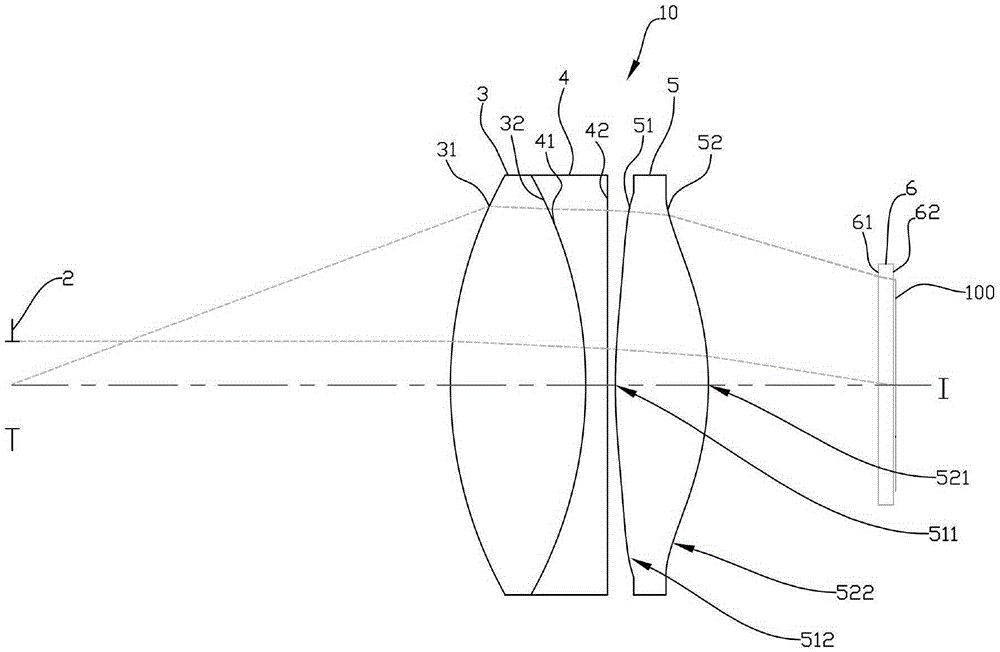 Optical eyepiece lens and head-mounted display device