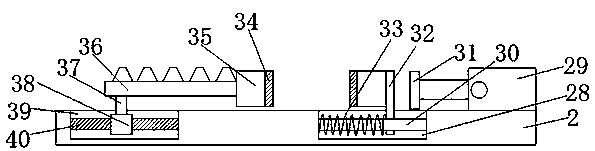 Testing device for industrial board