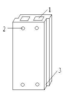 Ceramic inner-cylinder hanging piece for cement kiln preheater