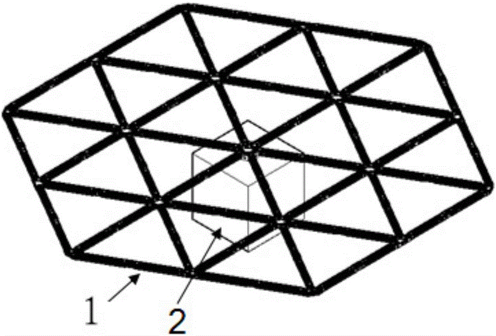 A torsion spring driven small satellite spaceborne deployable planar structure and its installation method