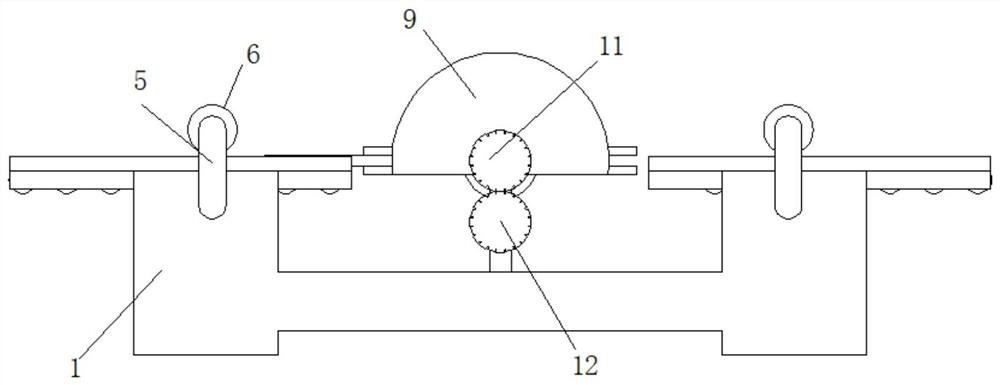 Plate turning over and polishing device for plate processing