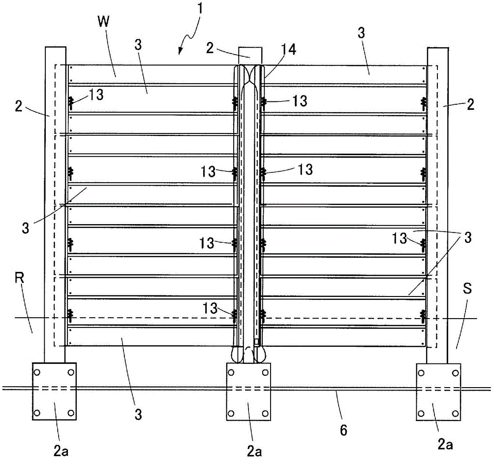 Panel and attachment structure thereof