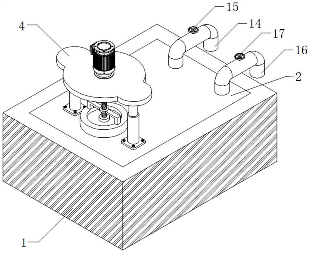 Confined water pumping and irrigation integrated system and construction method for deep foundation pits in water-rich and iron-rich areas