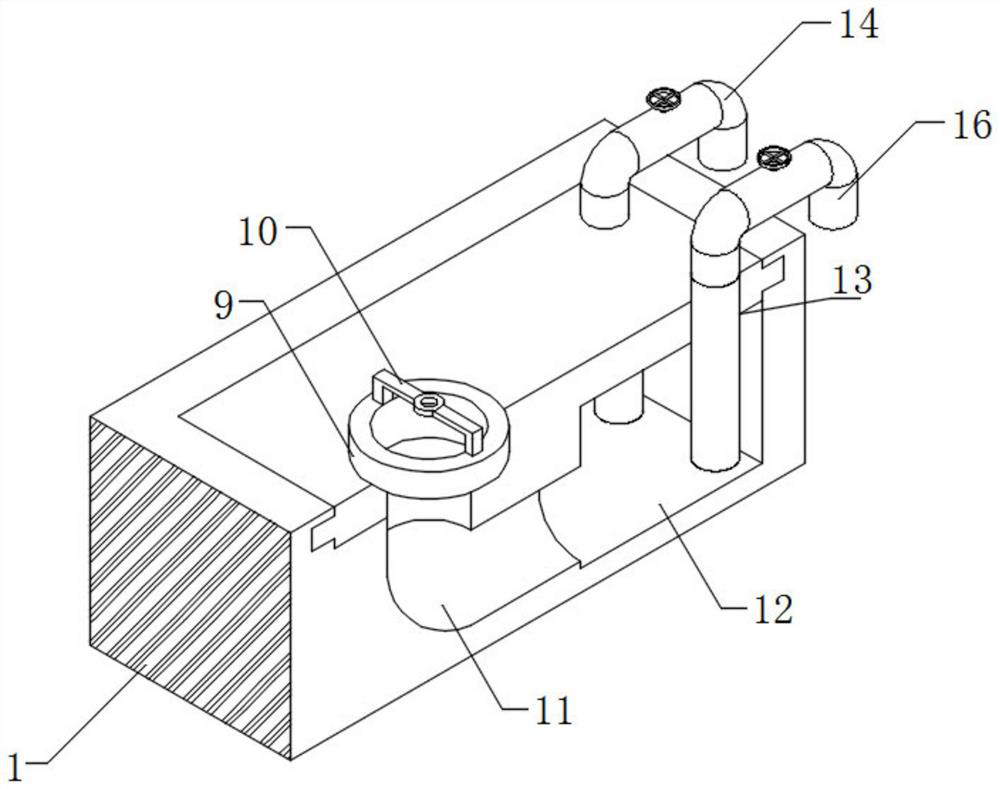 Confined water pumping and irrigation integrated system and construction method for deep foundation pits in water-rich and iron-rich areas