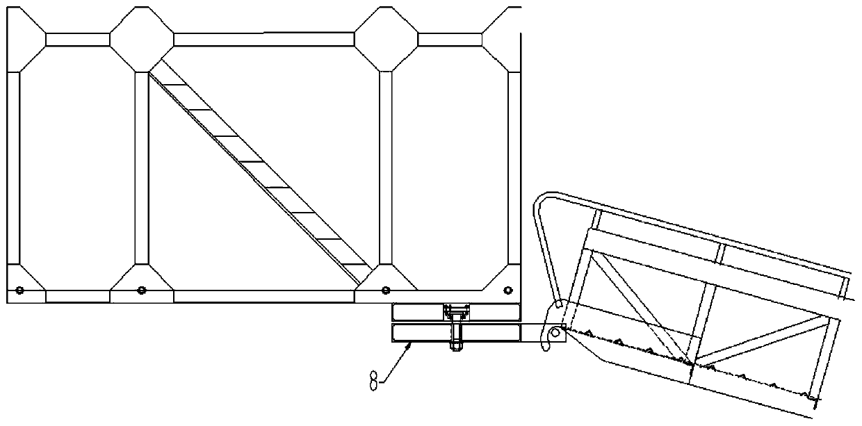 Dock boarding ladder