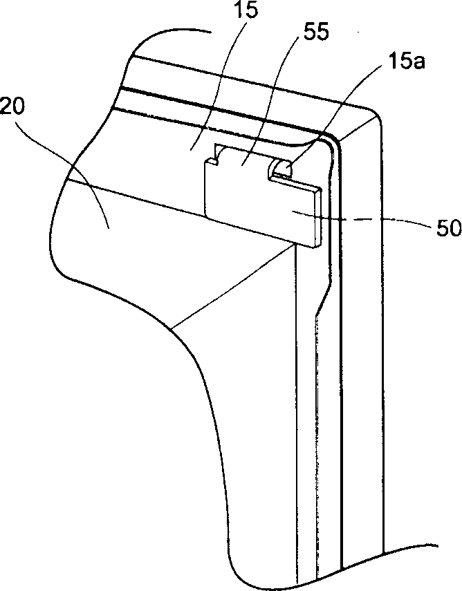 Hinge assembly structure for microwave oven door