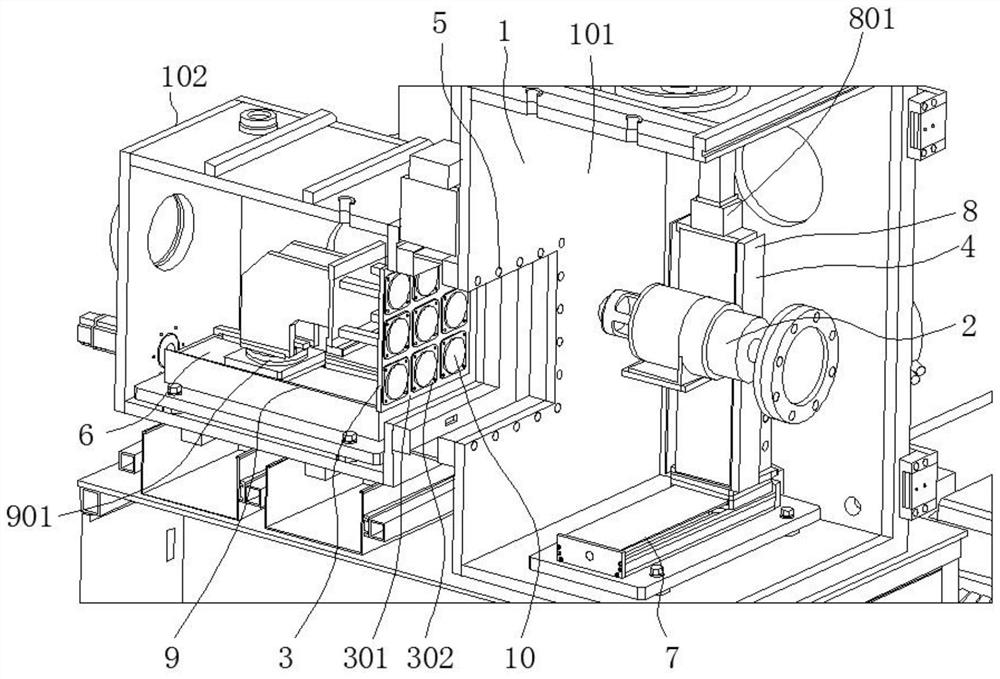 A multi-workpiece ion beam polishing system and method