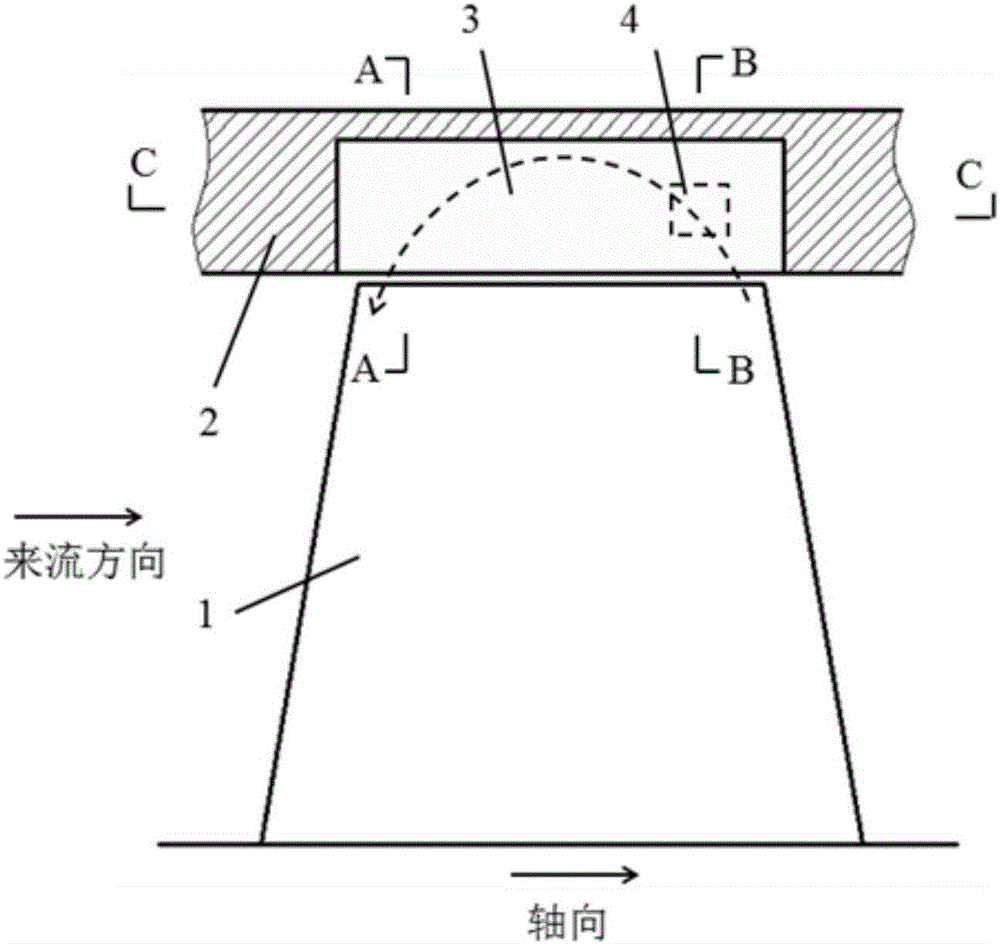 Treatment method and device for gas compressor communicating type contraction joint casing