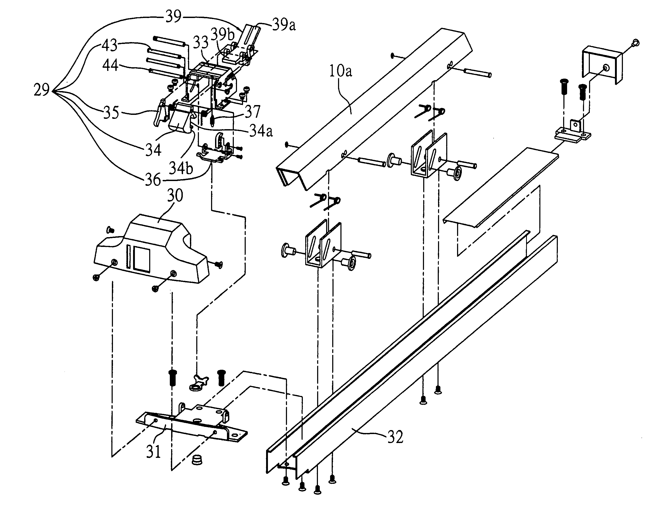 Fire-blocking door lock structure