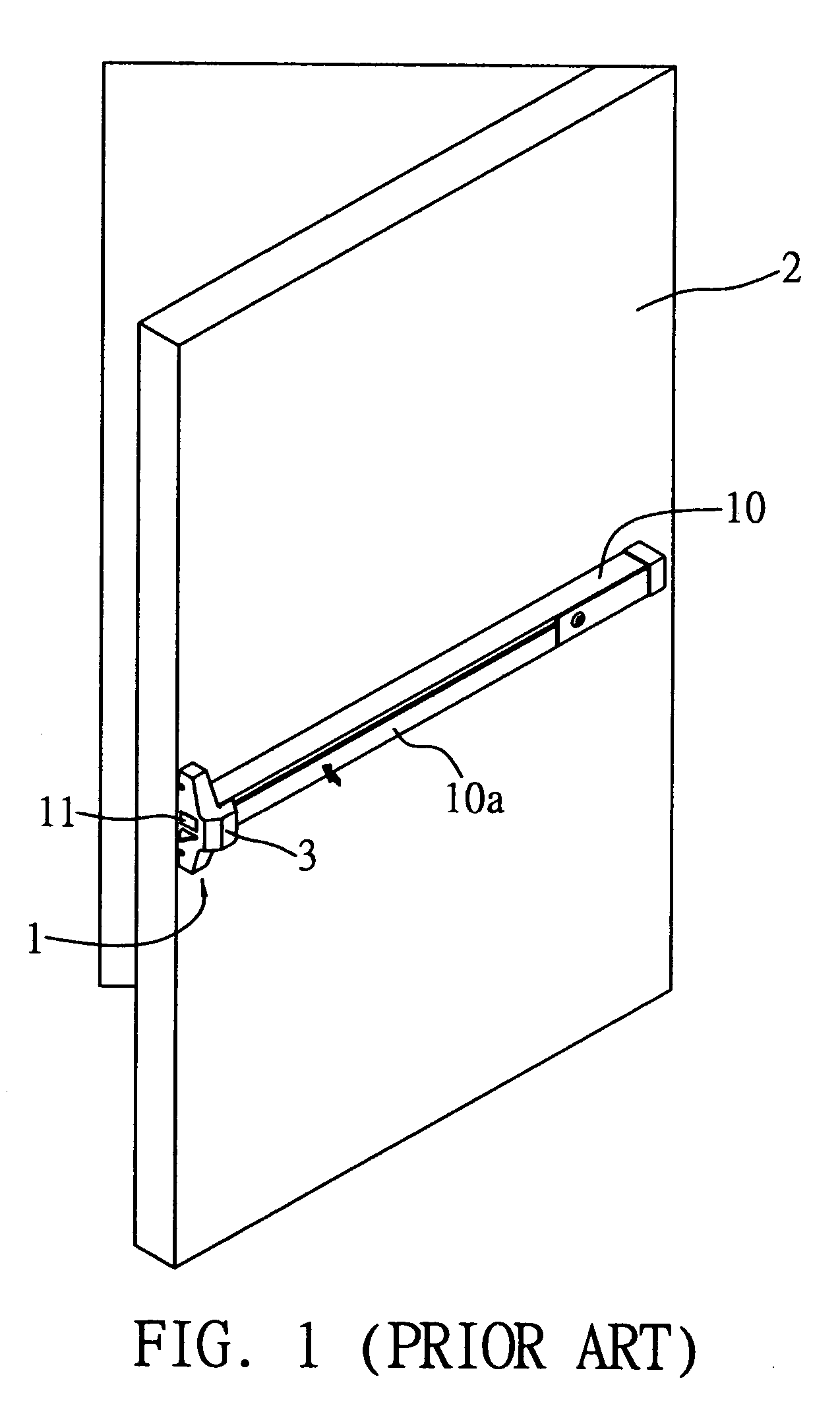 Fire-blocking door lock structure