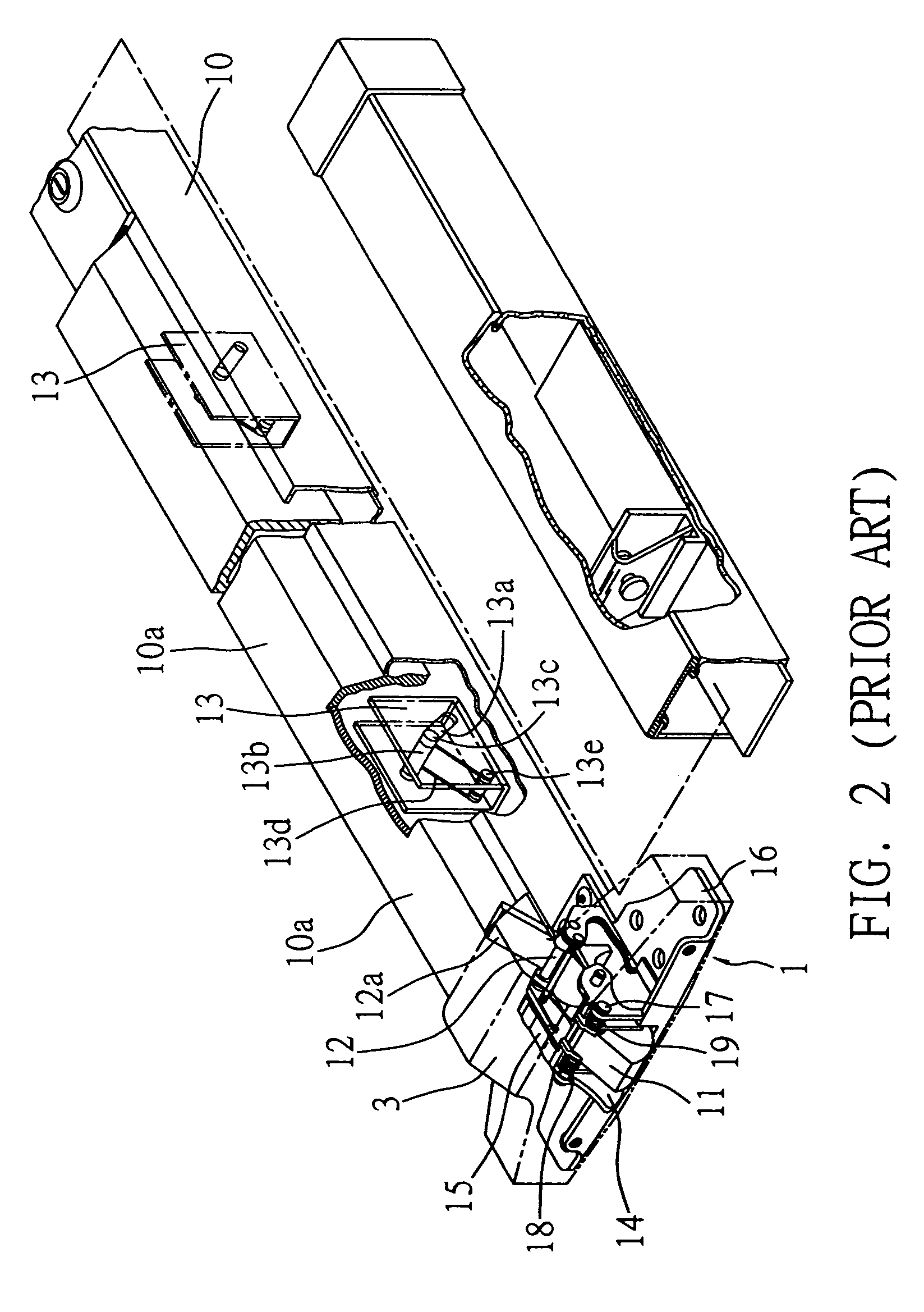 Fire-blocking door lock structure