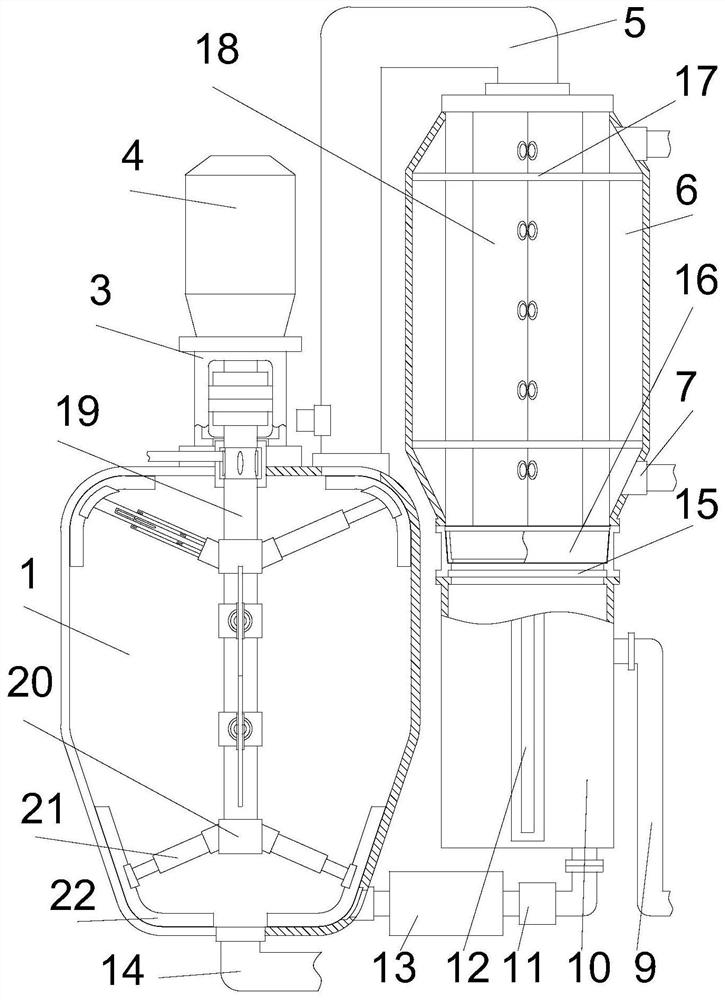 Efficient reaction equipment for rectification