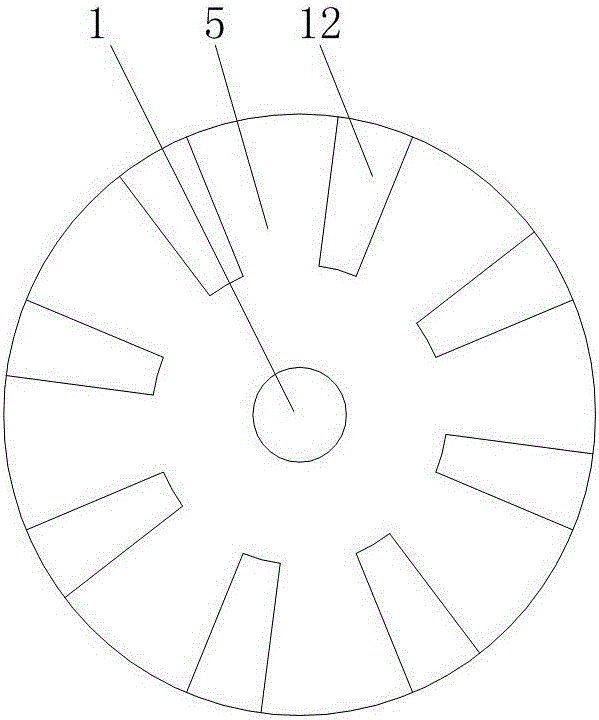 Motor used for turbocharger