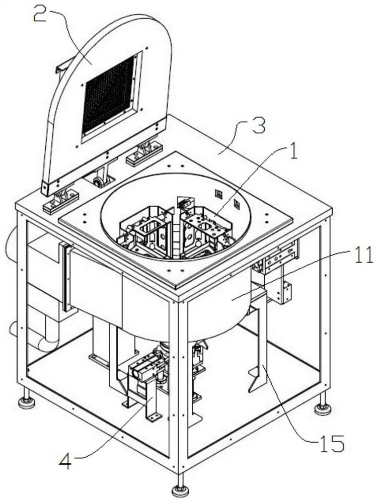 A silicon wafer drying machine