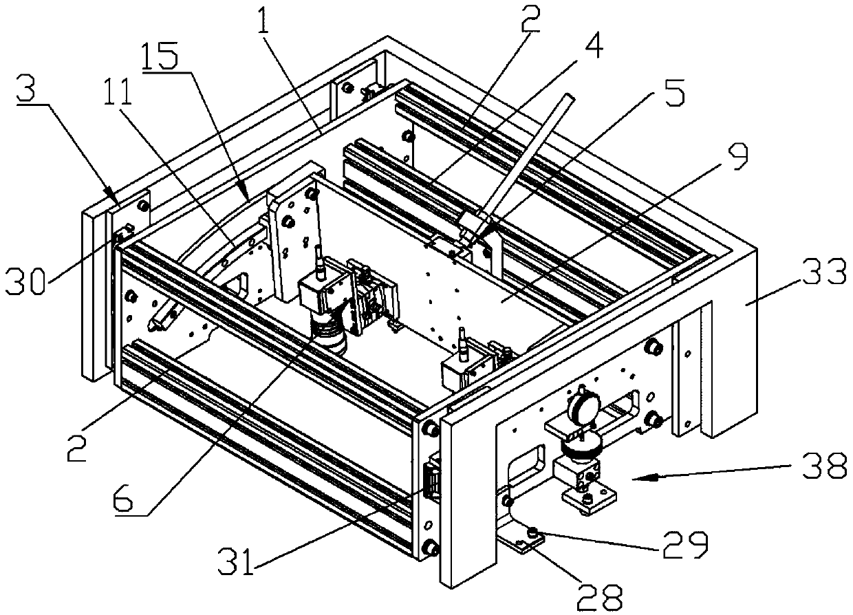 An intelligent camera monitoring device and its installation and debugging method