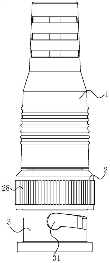 A waterproof halogen-free flame retardant cable