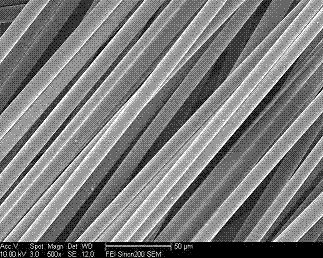 Method for preparing conductive glass fibers from waste glass fibers