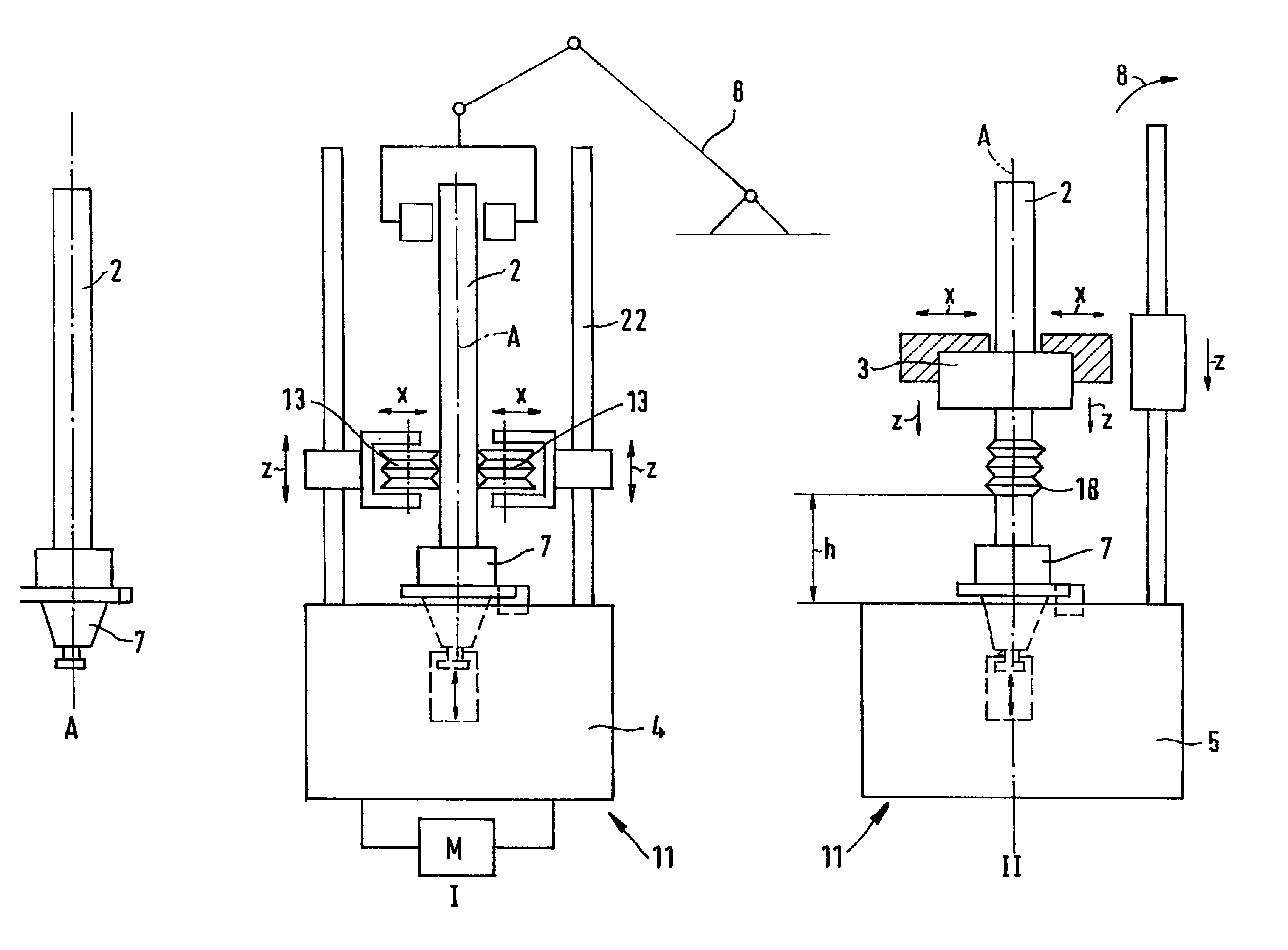 Arrangement and method for producing a camshaft