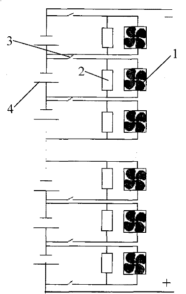 Equalizing device and method of battery management system