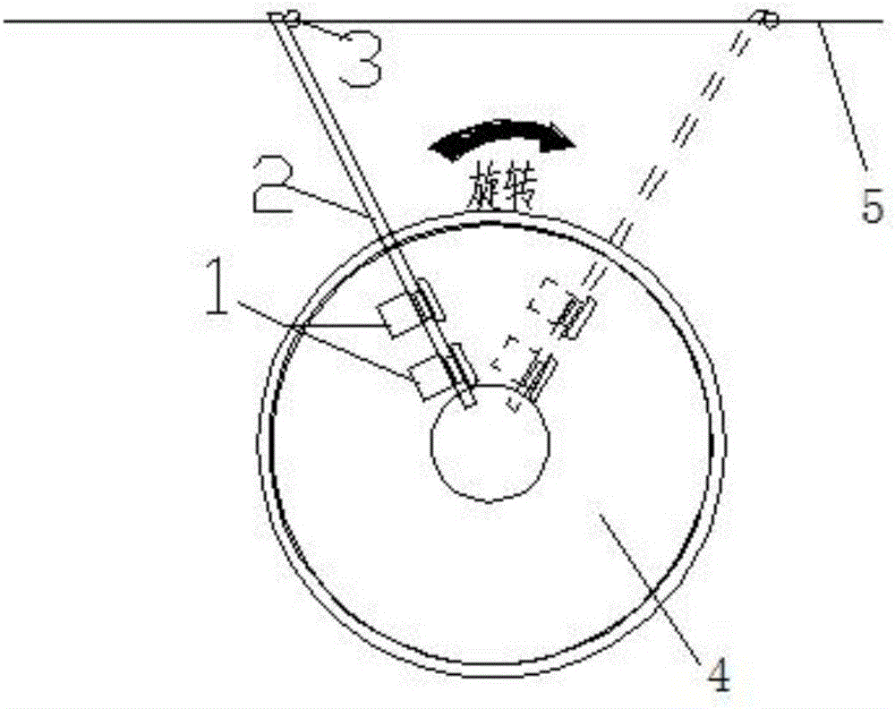 Alignment device and method for large-diameter roller bed