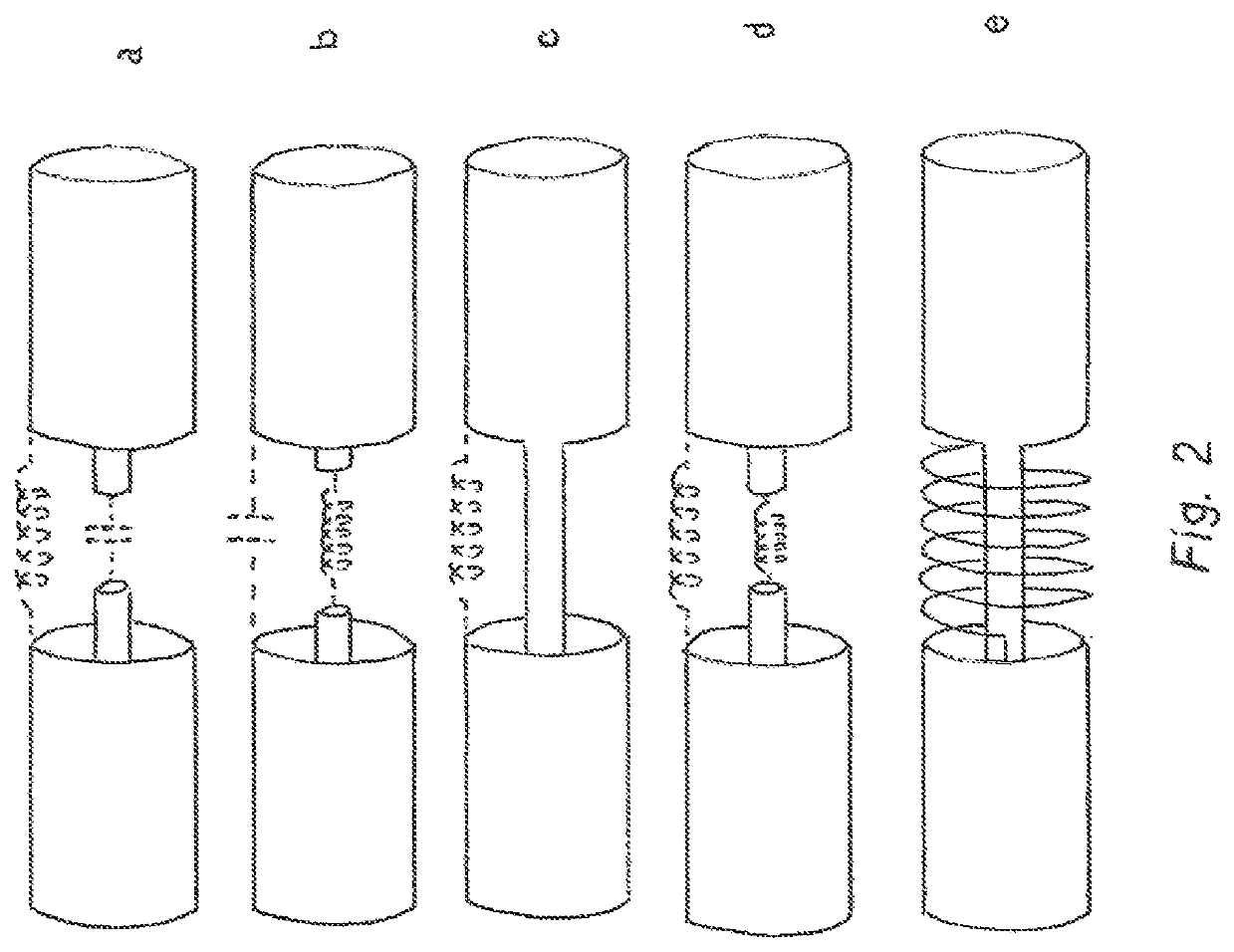 Coaxially arranged mode converters