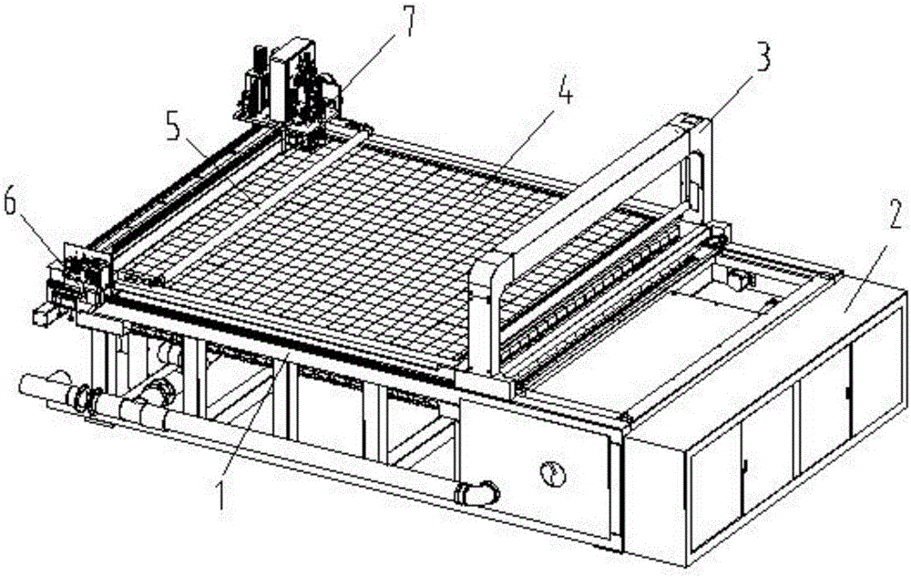 Full-automatic fabric cutting machine