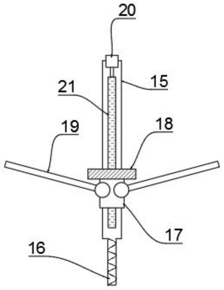 Construction device and construction method used for fabricated building