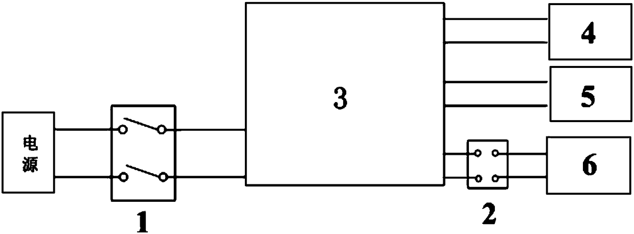 On-line monitoring device based on F level gas-steam combined unit generator rotor