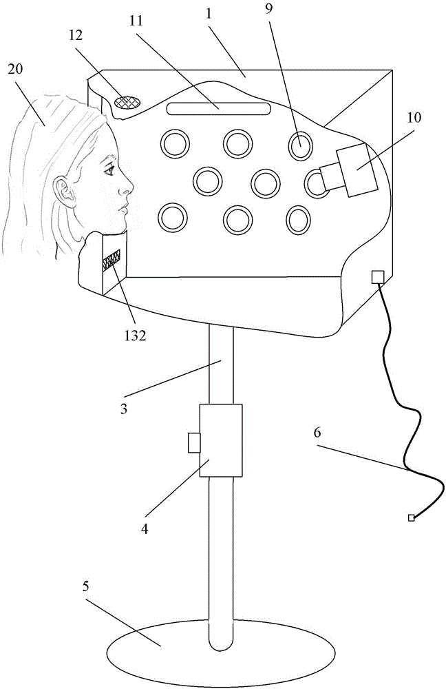 Traditional Chinese medicine diagnosing instrument