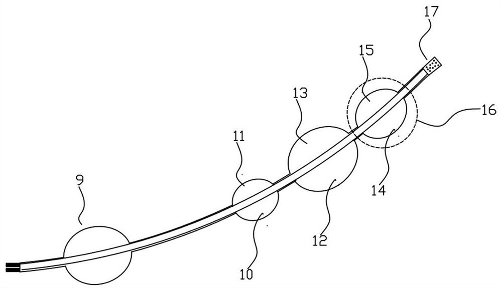 Eccentric multi-cavity smooth type rectum high-pressure high-capacity pelvis compression water bag and using method thereof