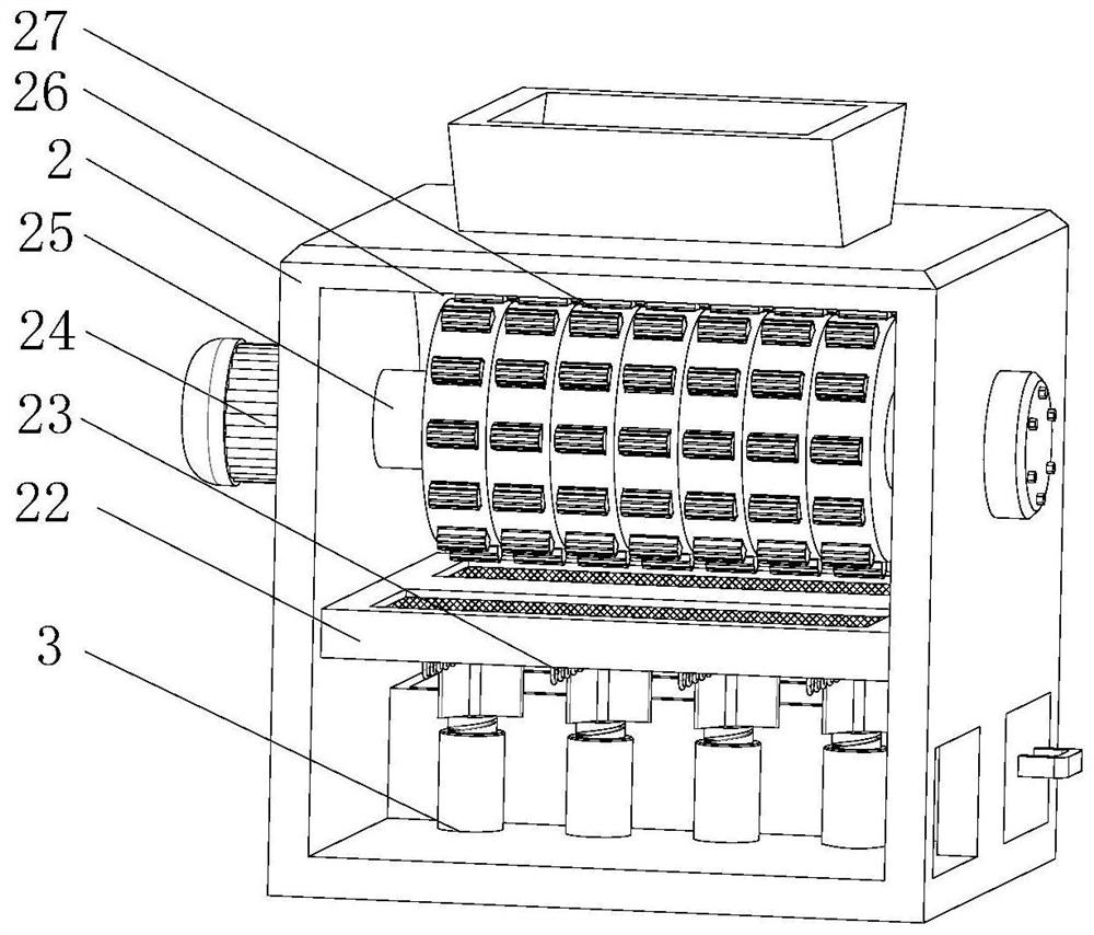 Recycling device for additive manufacturing equipment