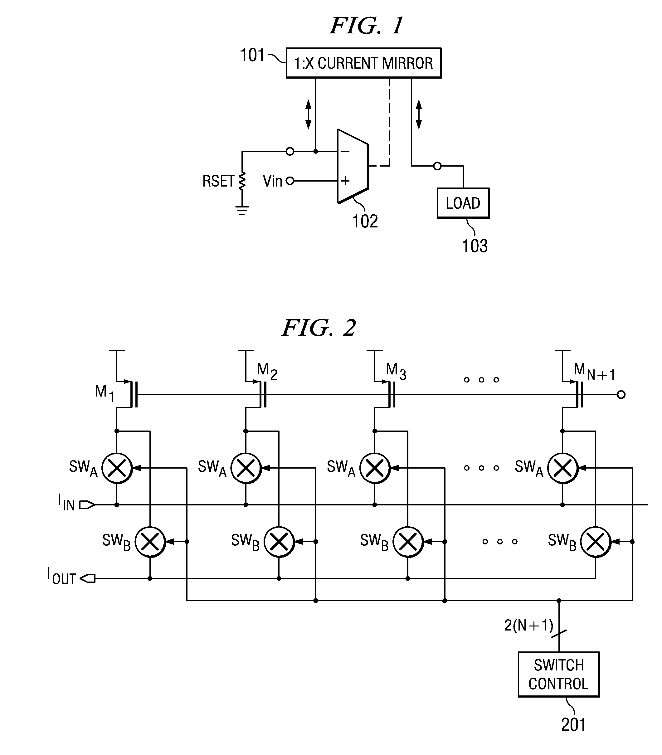 Voltage controlled current source device