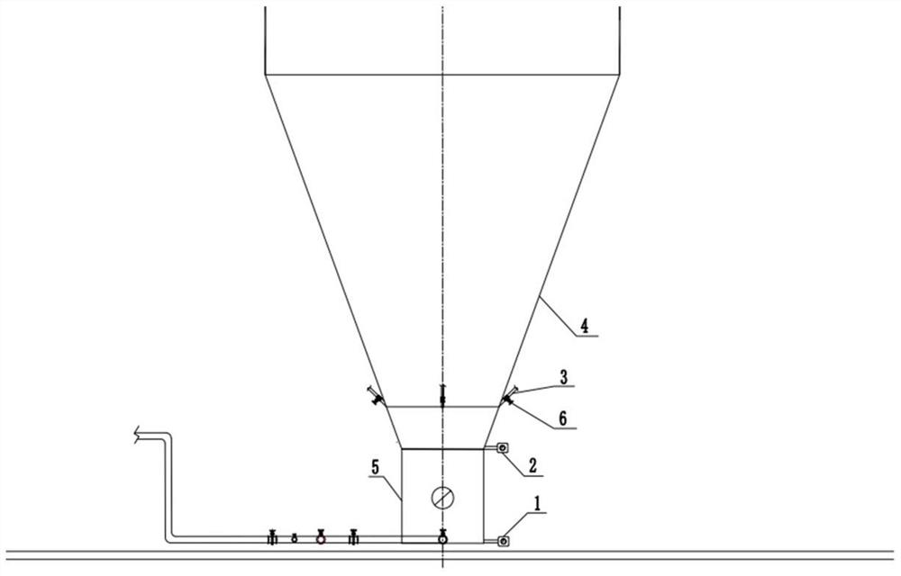 A kind of column-type rake-free paste thickener early-warning anti-blocking method