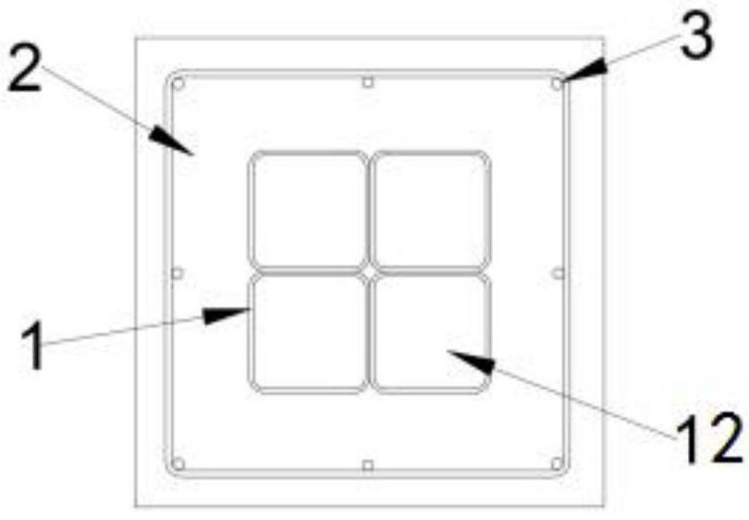 Composite rib reinforced ECC-composite square steel tube hollow column