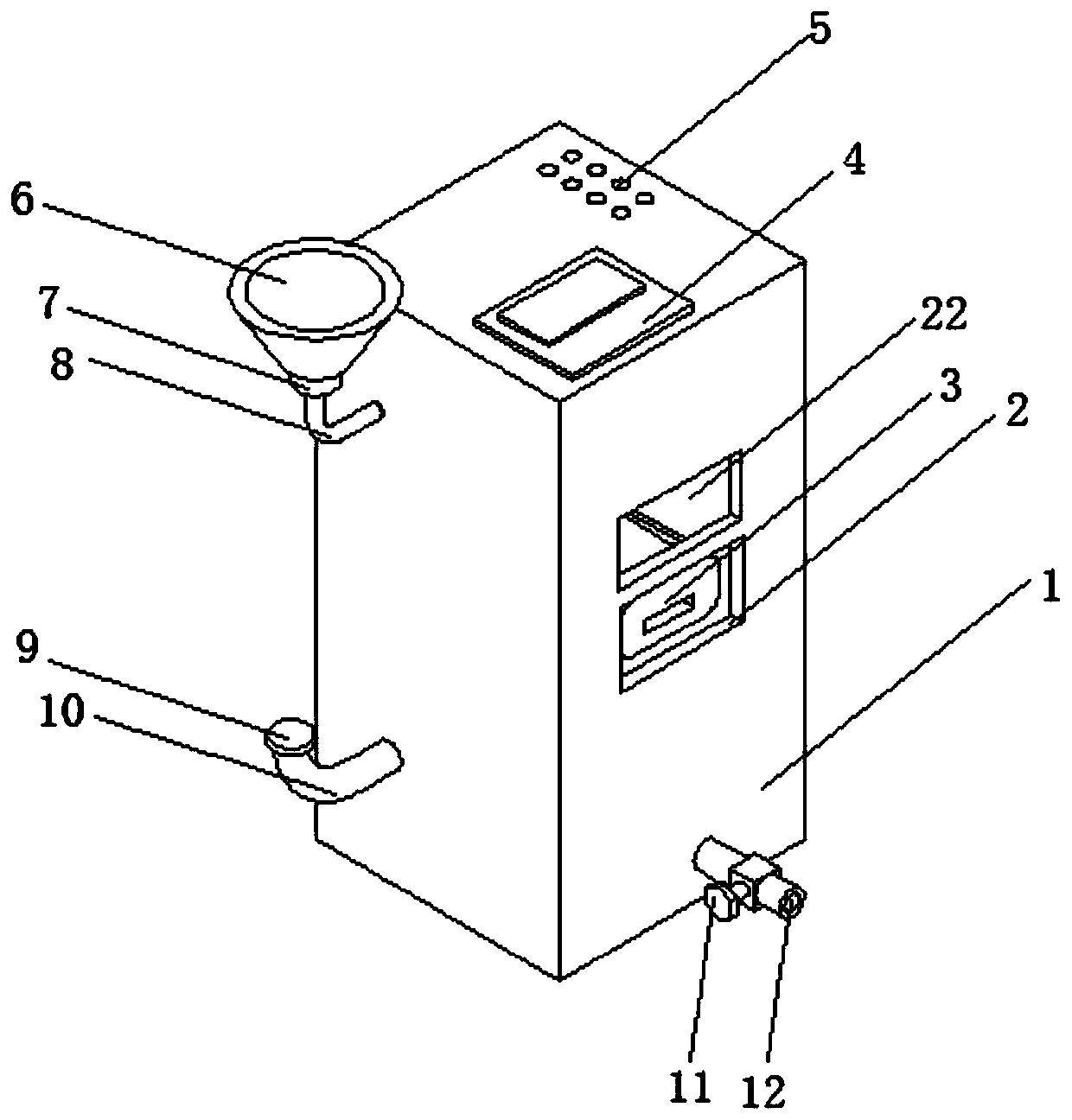 Diabetes rapid detection device for endocrinology department