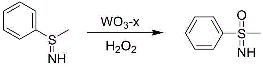 Method for oxidizing sulfilimine into sulfoximide