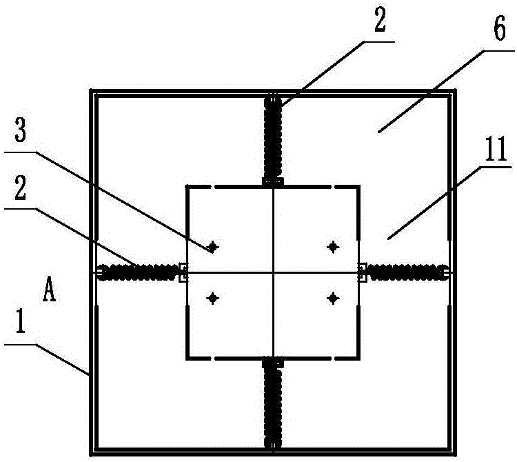 Vibration reduction control device of tuned mass damper