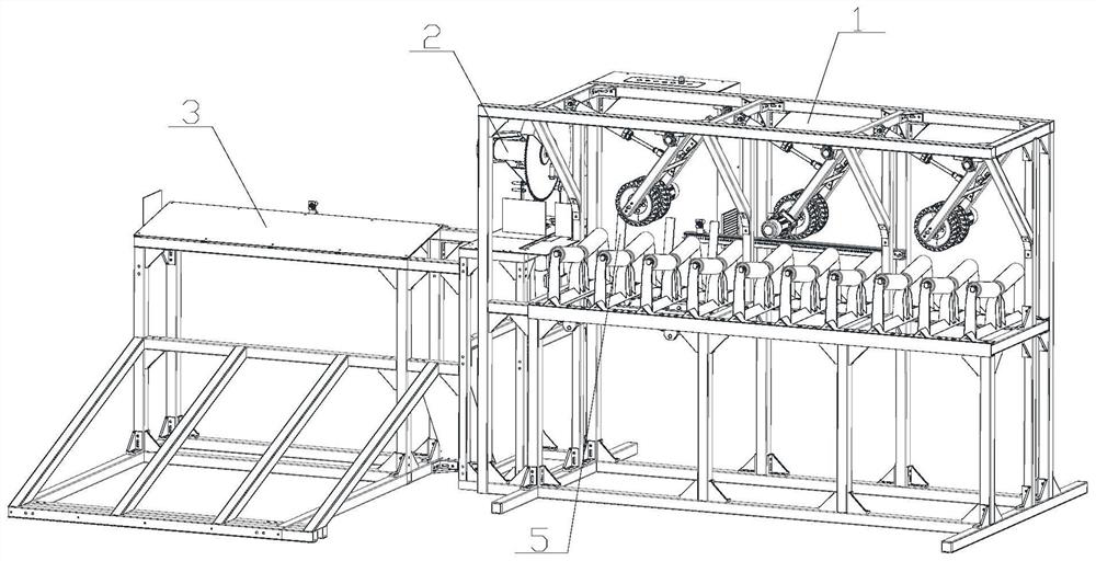 Automatic bamboo sawing equipment and bamboo sawing method capable of customizing cutting length