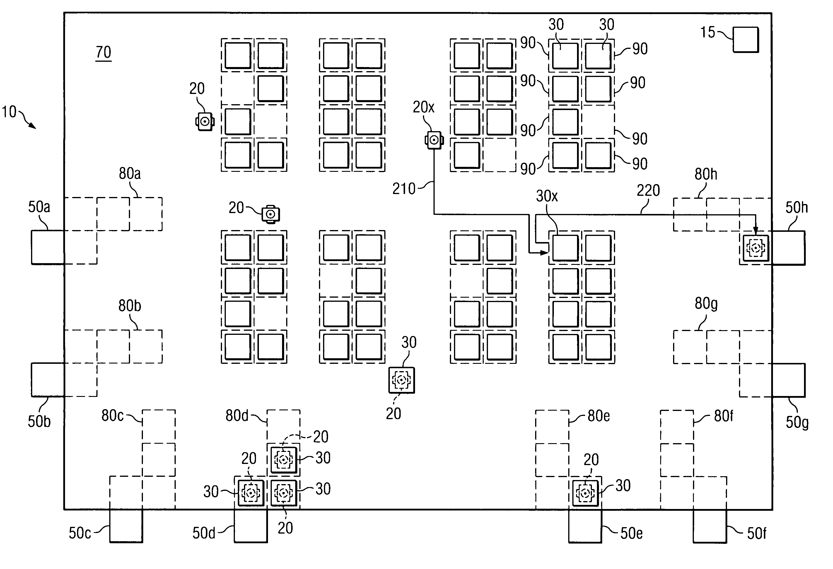 Method and system for retrieving inventory items