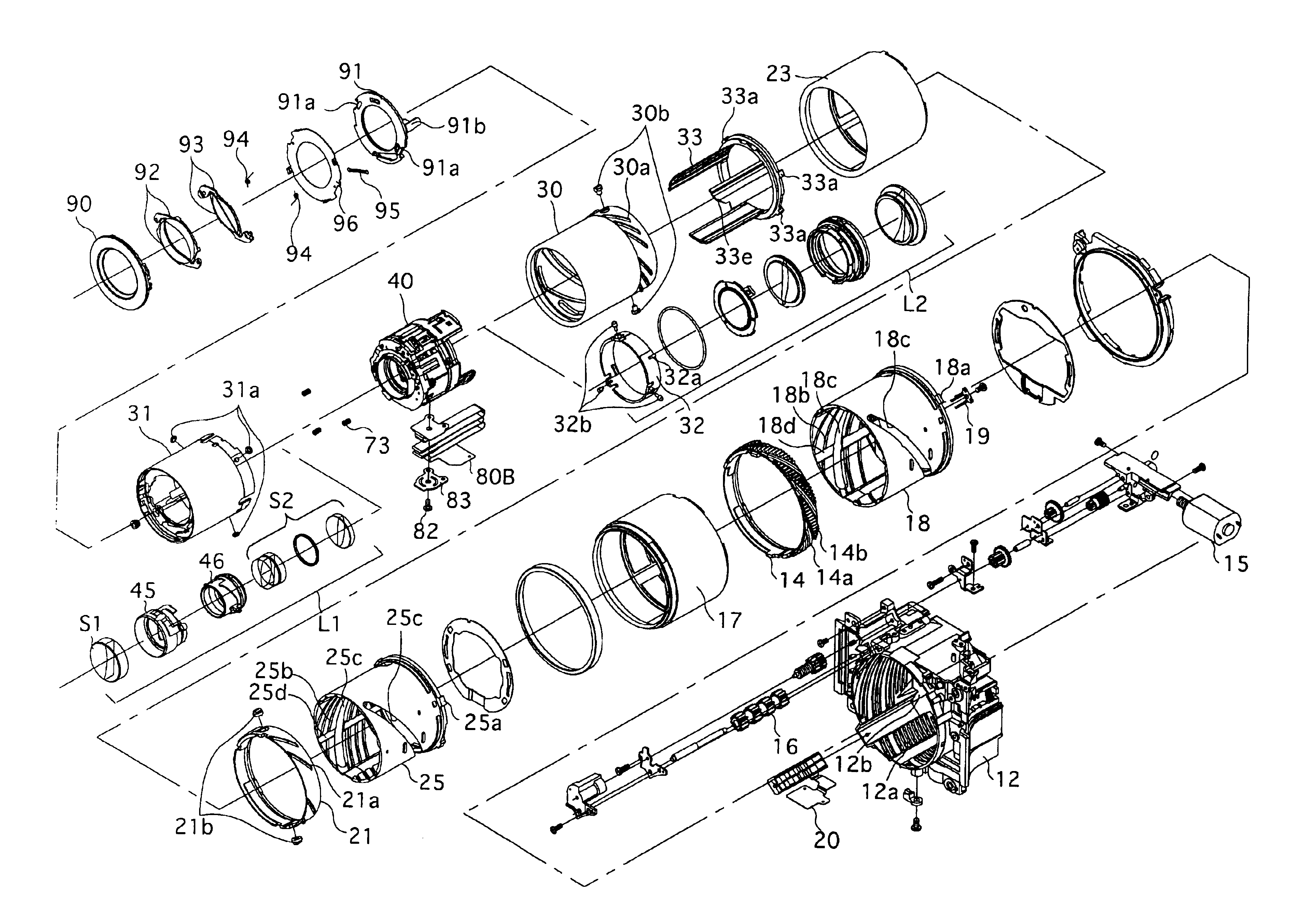 Camera having lens barrier