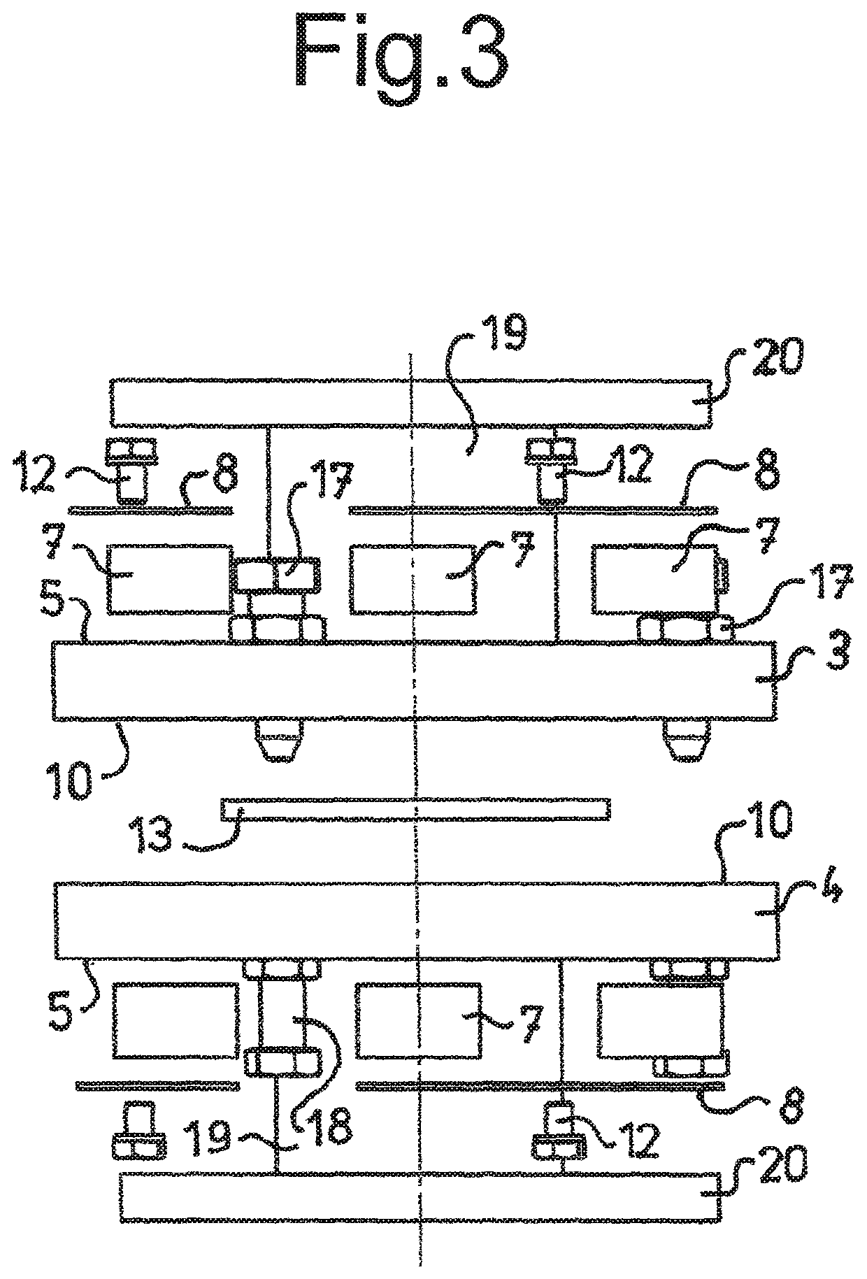 Magnetic connecting member, in particular for pipe flanges