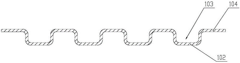 Prefabricated assembled steel-concrete composite structure pipeline and manufacturing method thereof