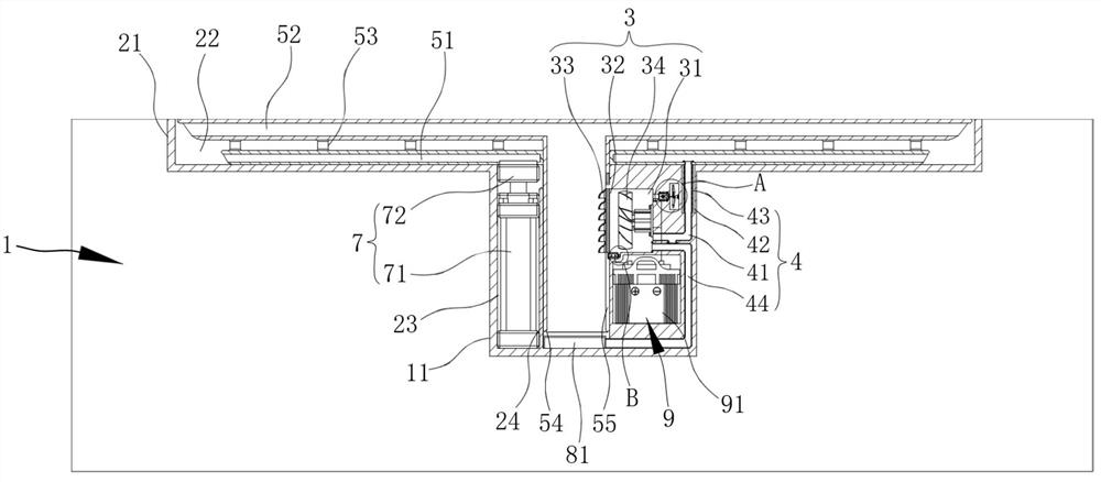 Automatic blowing, sucking, trapping and dust removing method based on low-position dust of underground mine roadway